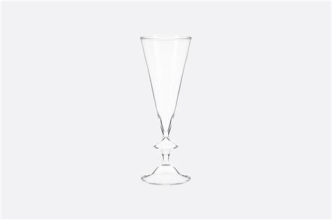 dior champagne glass|Champagne Flute Transparent Louis XIII .